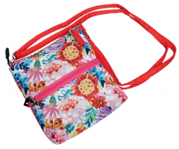 Glove It Ladies 2-Zip Convertible Cross-body Bags - Hawaiian Tropic