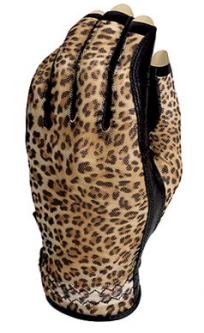 Evertan Ladies Three Quarter Golf Gloves - Wild Cheetah (LH Only)