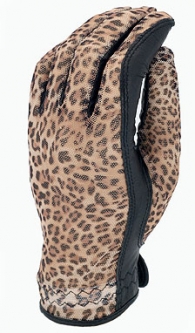 Evertan Ladies Designer Golf Gloves - Wild Cheetah (LH Only)