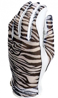 Evertan Ladies Designer Golf Gloves - Zebra (LH Only)