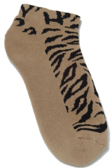 On the Tee Ladies Golf Socks #462 - Tiger Taupe